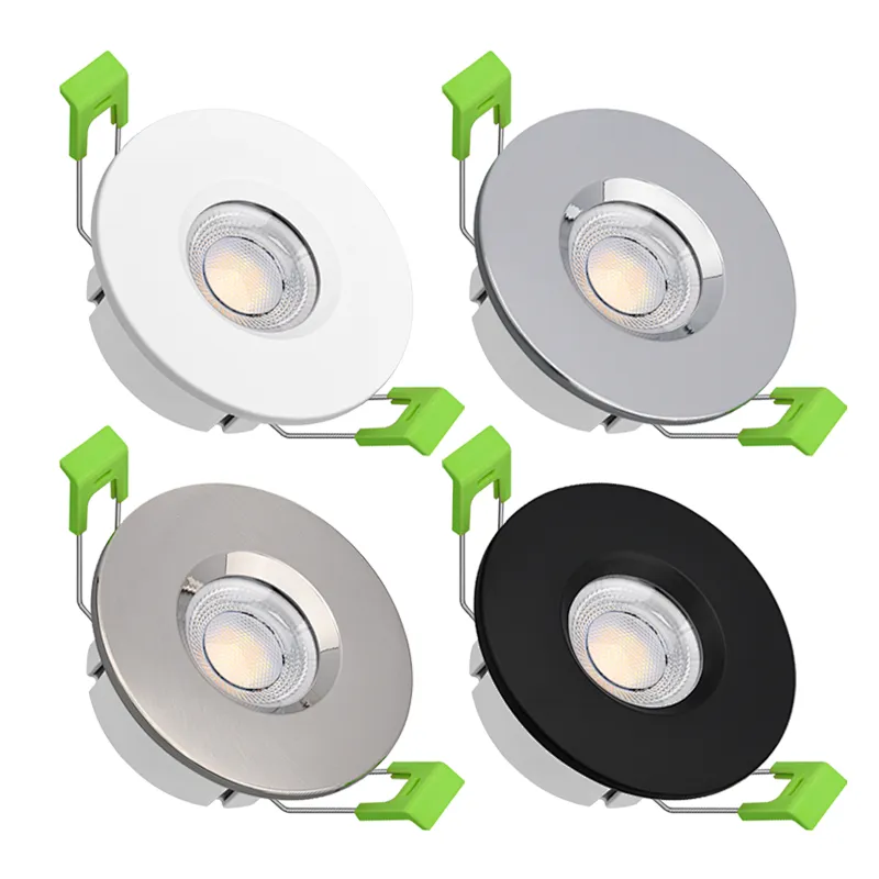 7W/5W, LED FIRE RATED DOWNLIGHT, Triac dimmable, IP65 with 4CCT and power selectable